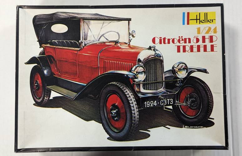 HELLER 1/24 702 CITROEN 5HP TREFLE 