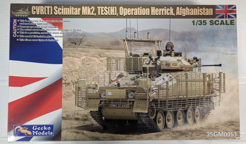 GECKO MODELS 1/35 350051 CVRT SCIMITAR MK2 TESH OPERATION HERRICK AFGHANISTAN