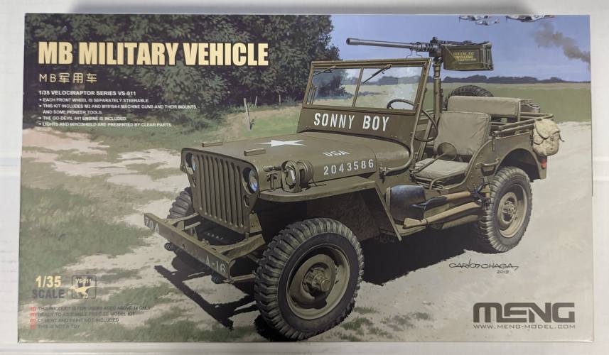 MENG 1/35 VS-011 MB MILITARY VEHICLE 