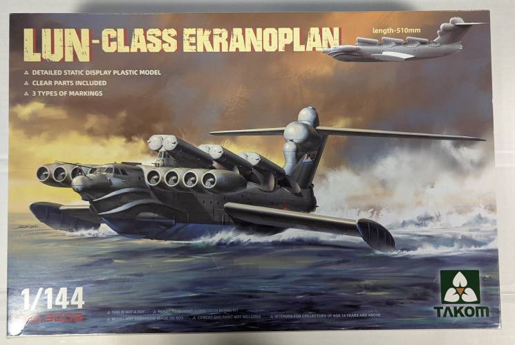 TAKOM 1/144 3002 LUN-CLASS EKRANOPLAN