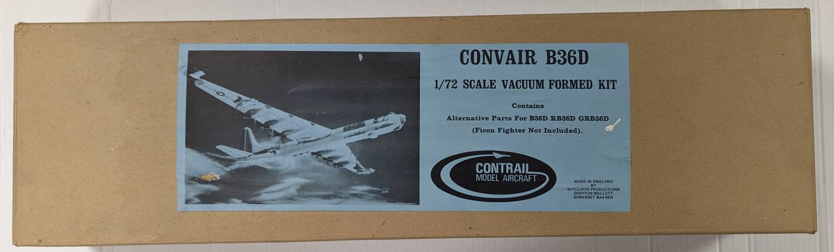 CONTRAIL 1/72 CONVAIR B-36D  UK SALE ONLY 