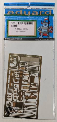 EDUARD 1/35 35502 M-3 STUART HONEY FOR ACADEMY KIT 