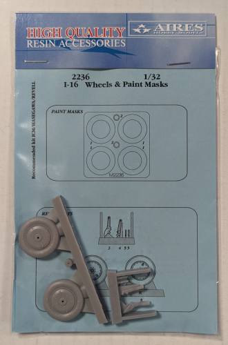 AIRES HOBBY MODELS 1/32 2236 WHEELS AND PAINT MASKS