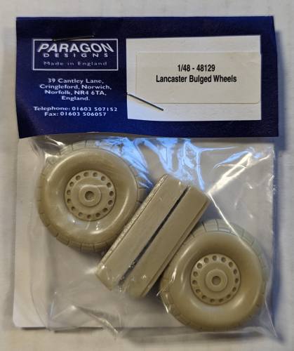 PARAGON 1/48 48129 LANCASTER BULGED WHEELS 