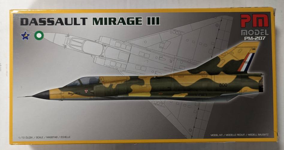 PM 1/72 207 DASSAULT MIRAGE III