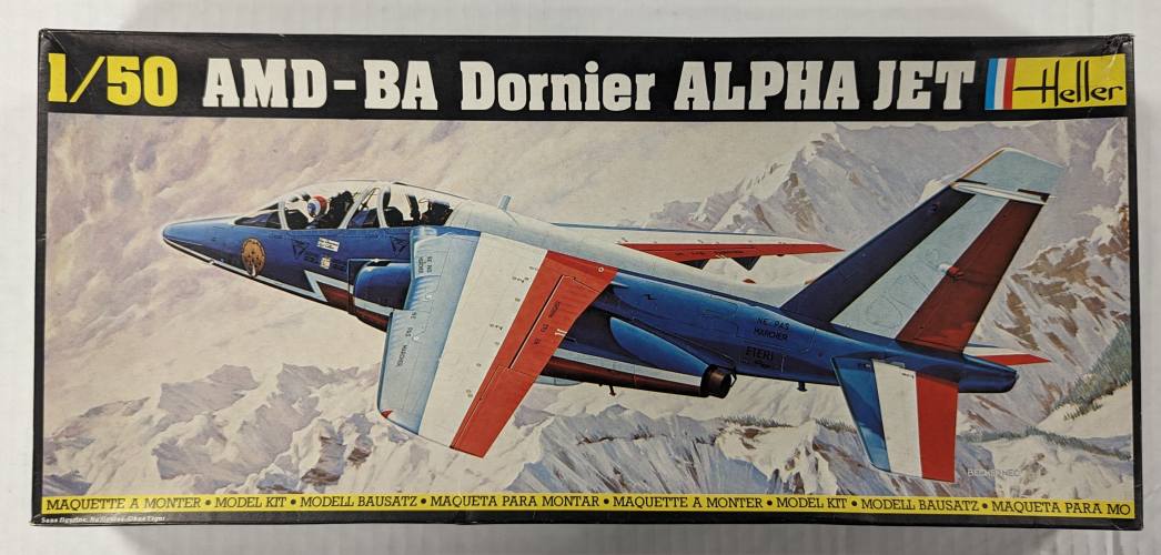 HELLER  504 AMD-BA DORNIER ALPHA JET 1/50