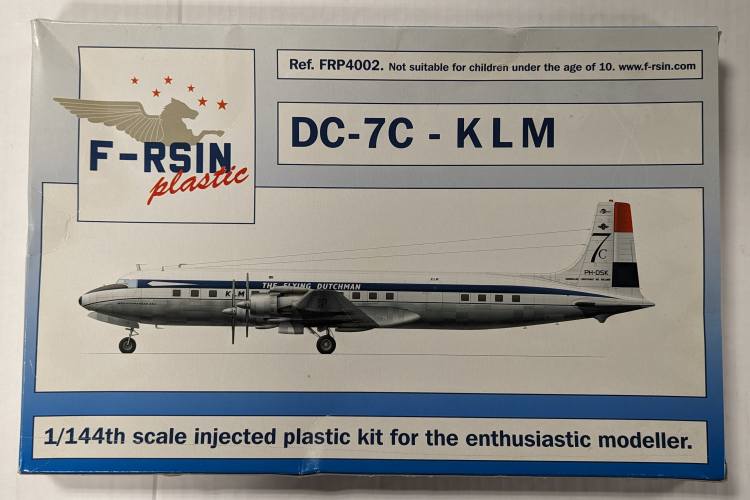 F-RSIN 1/144 4002 DC-7C KLM