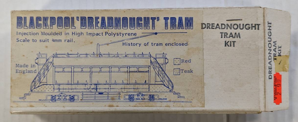 HADFIELD  BLACKPOOL DREADNOUGHT TRAM
