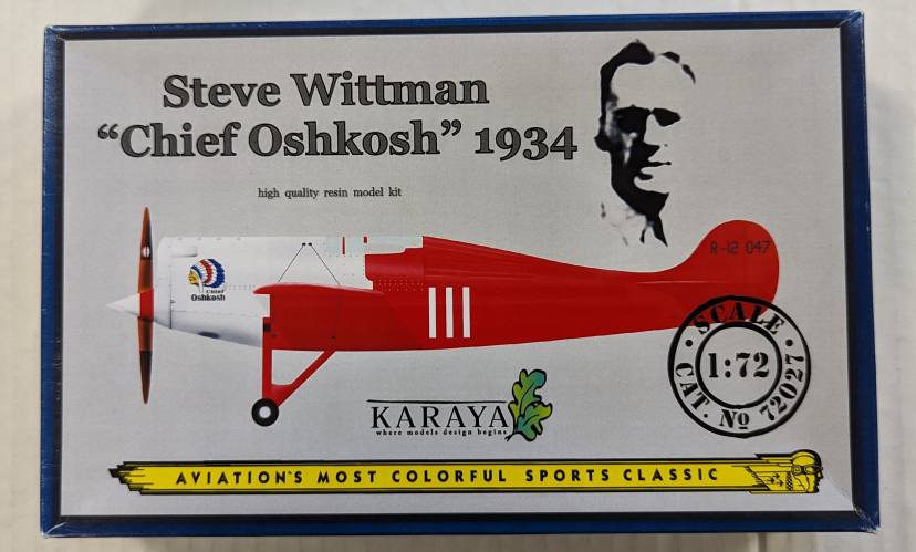KARAYA 1/72 72027 STEVE WITTMANCHIEF OSHKOSH 1934