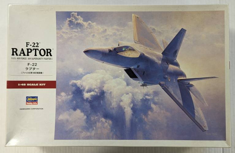 HASEGAWA 1/48 PT45 F-22 RAPTOR