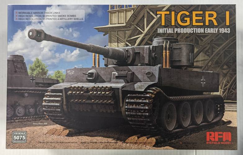 RYE FIELD MODEL 1/35 5075 TIGER I INITIAL PRODUCTION EARLY 1943 