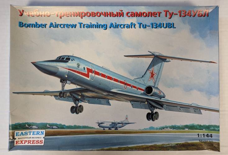 EASTERN EXPRESS 1/144 14418 TU-134UBL BOMBER AIRCREW TRAINING AIRCRAFT