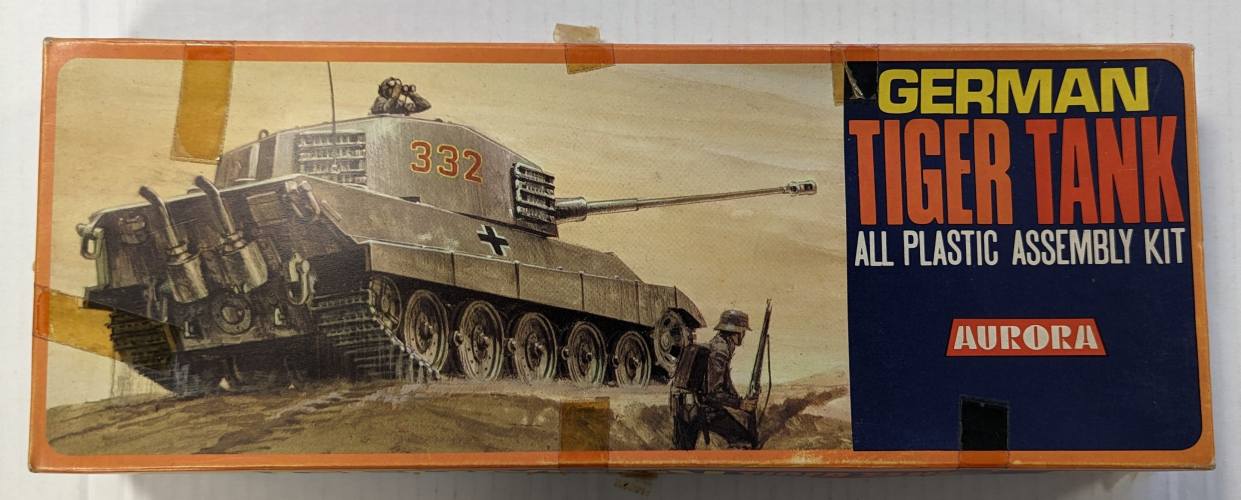 AURORA 1/48 312 GERMAN TIGER TANK 