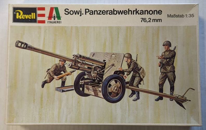 REVELL 1/35 H2112 SOVIET ANTI-TANK GUN 76.2mm ZIS.3 M.42