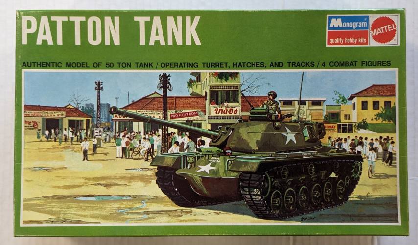 MONOGRAM 1/35 6863 PATTON TANK 