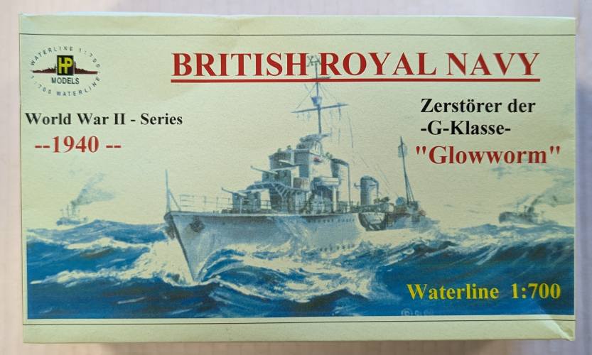 HP MODELS 1/700 BRITISH ROYAL NAVY GLOWORM G CLASS DESTROYER