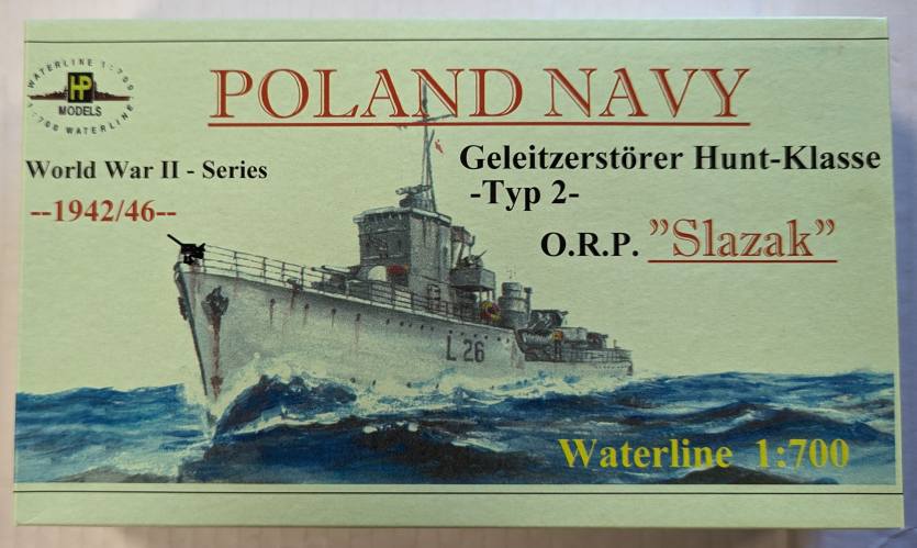 HP MODELS 1/700 POLAND NAVY O.R.P. SLAZAK