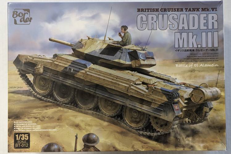 BORDER MODELS 1/35 BT-012 CRUSADER MK.III 