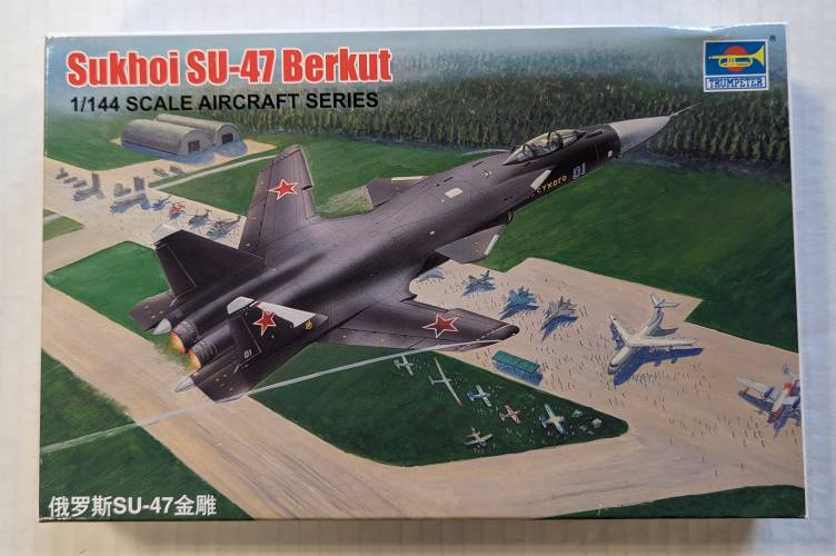 TRUMPETER MODELS 1/144 01324 SUKHOI SU-47 BERKUT 