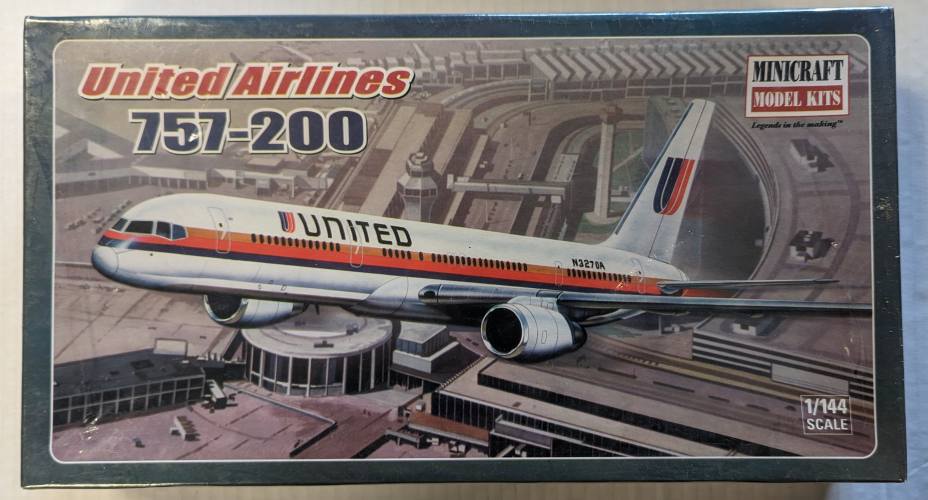 MINICRAFT 1/144 14492 BOEING 757-200 UNITED