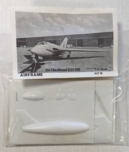 AIRFRAME 1/72 18 DE HAVILLAND D.H.108 