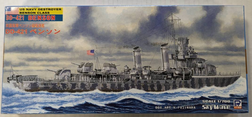 SKYWAVE 1/700 W65 US NAVY DESTROYER DD-421 BENSON 