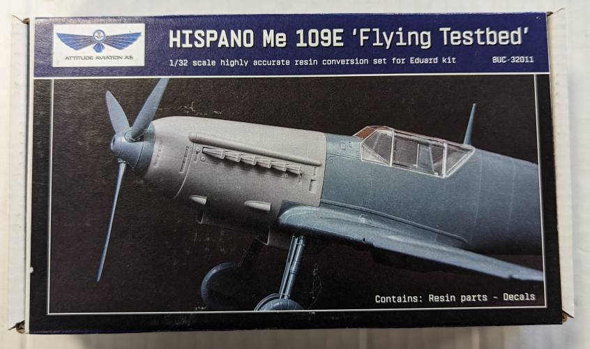 ATTITUDE AVIATION 1/32 HISPANO ME 109E FLYING TESTBED CONVERSION SET