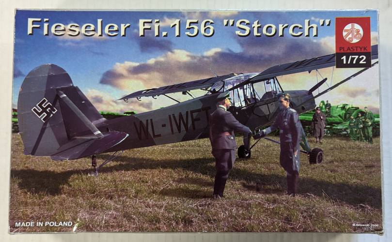 PLASTYK 1/72 039 FIESELER FI.156 STORCH