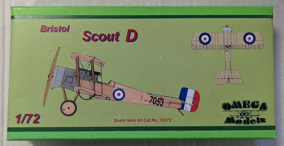 OMEGA 1/72 72073 BRISTOL SCOUT D 