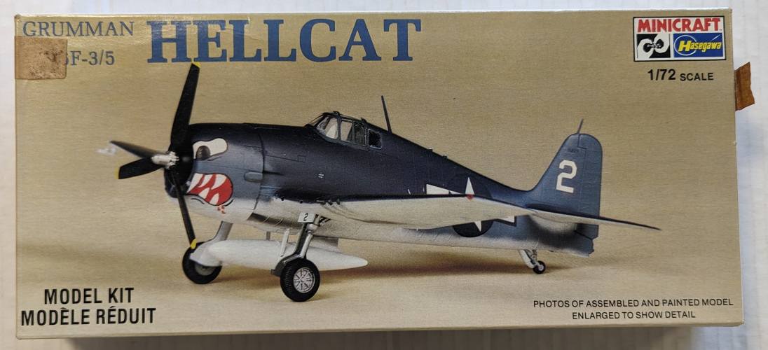 MINICRAFT 1/72 1165 GRUMMAN F6F-3/5 HELLCAT