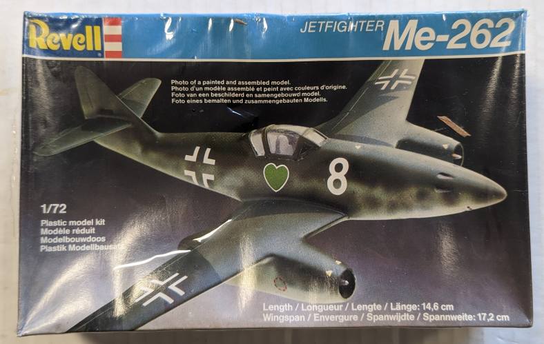REVELL 1/72 4121 JETFIGHTER ME-262