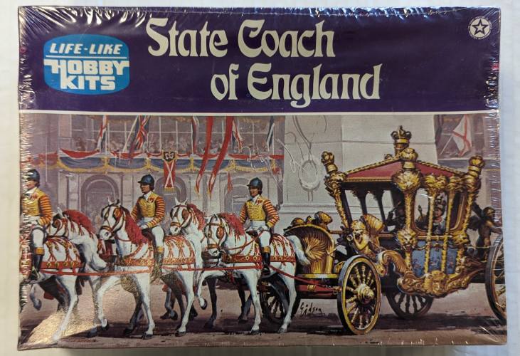 LIFELIKE  09670 STATE COACH OF ENGLAND