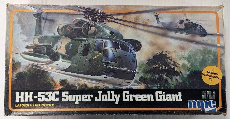 MPC 1/72 4401 HH-53C SUPER JOLLY GREEN GIANT