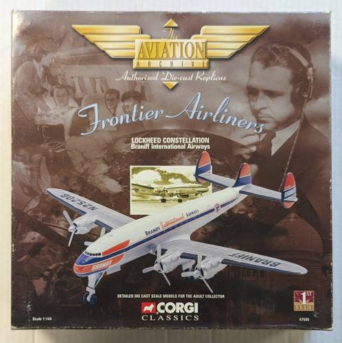 CORGI  47505 LOCKHEED CONSTELLATION BRANIFF INTERNATIONAL AIRWAYS