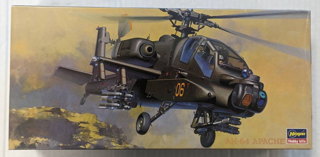 HASEGAWA 1/72 DT8 AH-64 APACHE
