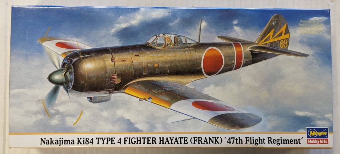 HASEGAWA 1/72 00633 NAKAJIMA KI84 TYPE 4 FIGHTER HAYATE FRANK 