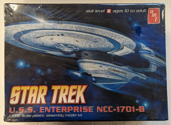 AMT 1/1000 676 STAR TREK ENTERPRISE U.S.S. ENTERPRISE NCC-1701-B