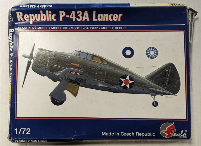 PAVLA 1/72 72026 P-43A LANCER