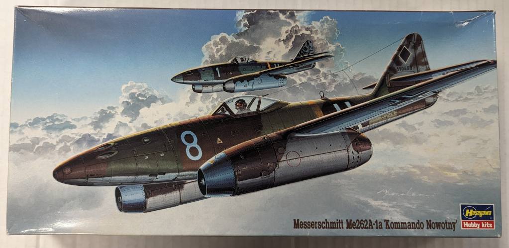 HASEGAWA 1/72 DT101 MESSERSCHMITT ME262A-1A KOMMANDO NOWOTNY