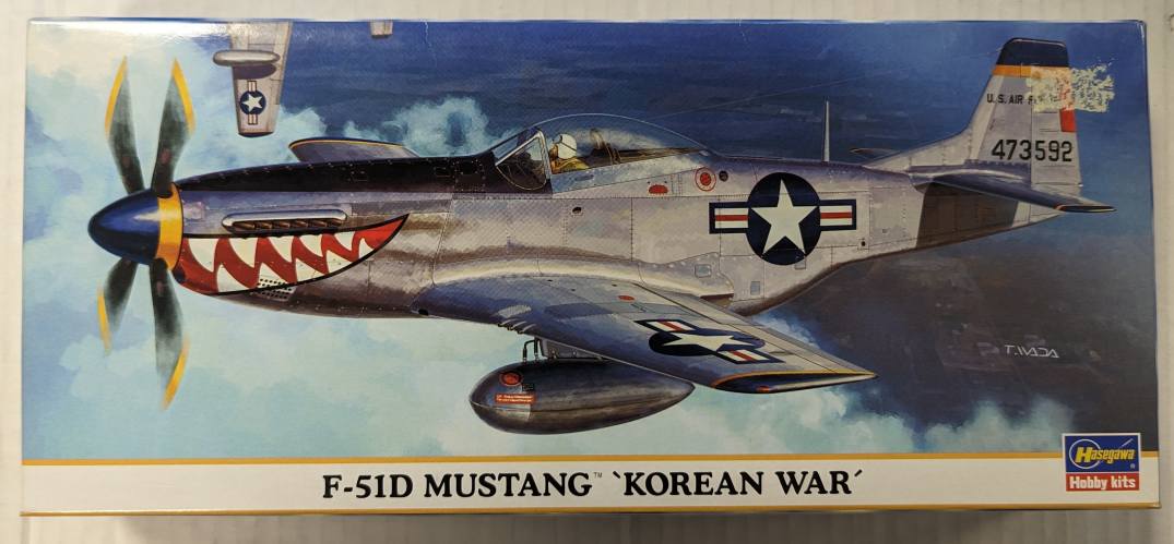 HASEGAWA 1/72 00661 F-51D MUSTANG KOREAN WAR