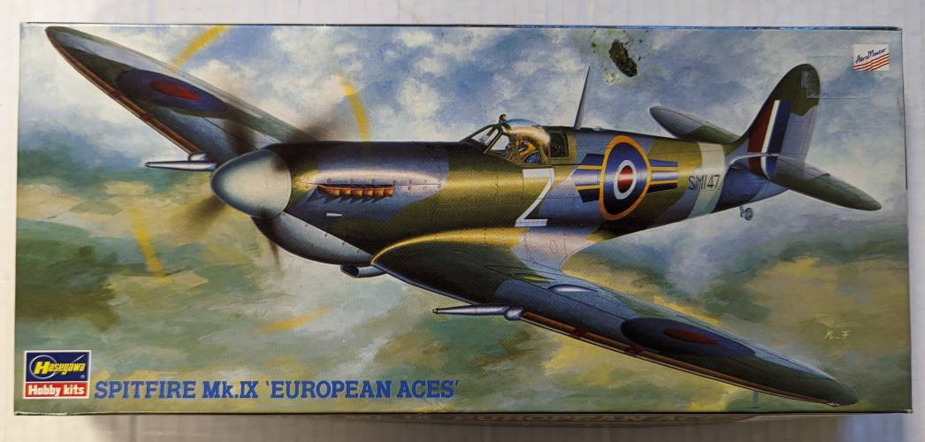 HASEGAWA 1/72 AP149 SPITFIRE MK.IX EUROPEAN ACES