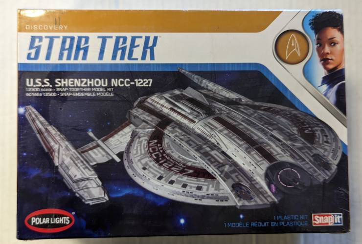 POLAR LIGHTS 1/2500 967 STAR TREK U.S.S. SHENZHOU 