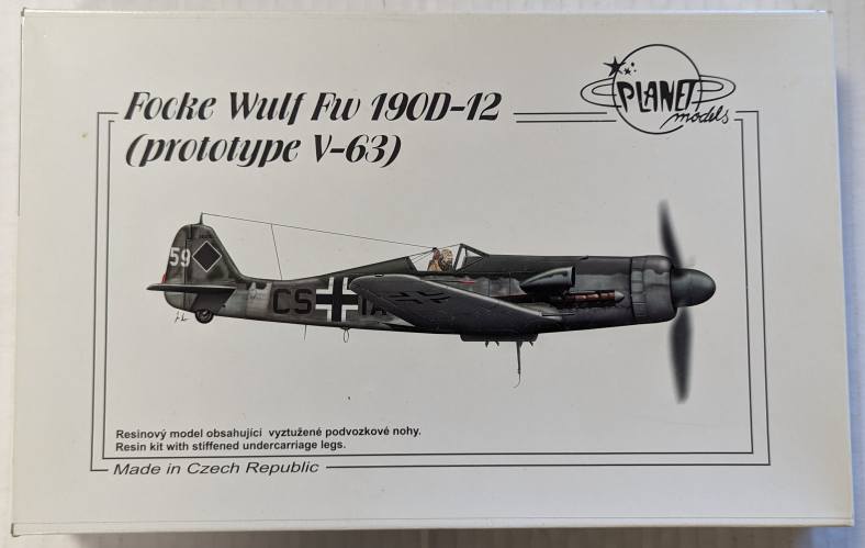 PLANET MODELS 1/72 139 FOCKE WULF FW 190D-12 