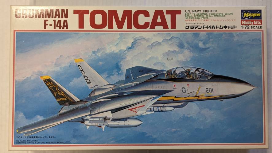 HASEGAWA 1/72 K12 GRUMMAN F-14A TOMCAT