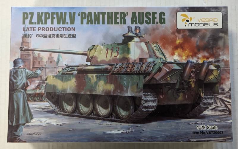 VESPID MODELS 1/72 720003 PZ.KPFW.V PANTHER AUSF.G