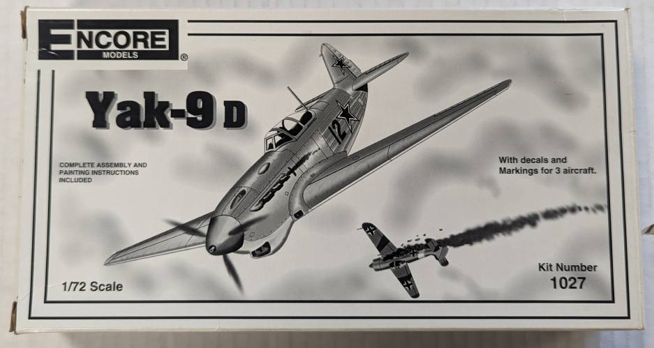 ENCORE 1/72 1027 YAK-9D