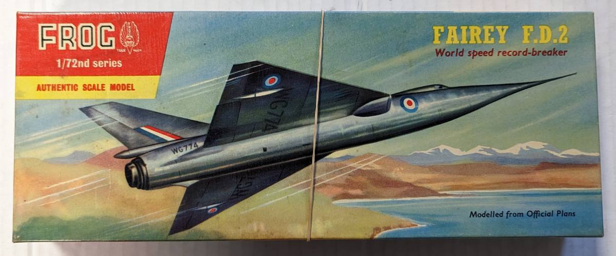 FROG 1/72 333P FAIREY F.D.2