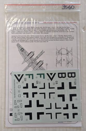 OWL DECALS 1/32 3560. 32019 HE 219 A-02  V-9 