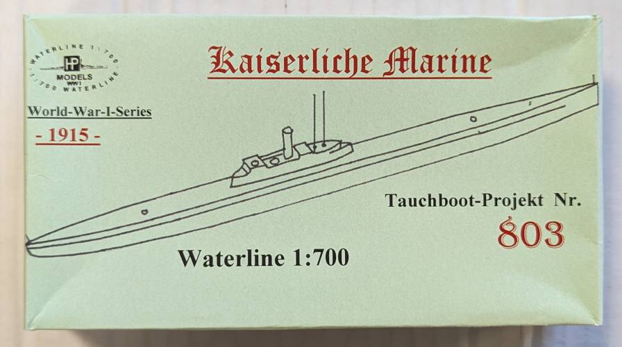 HP MODELS 1/700 KAISERLICHE MARINE