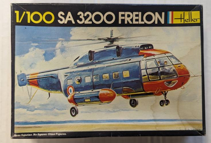 HELLER 1/100 025 SA 3200 FRELON